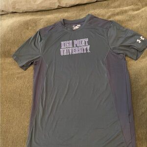 Under Armour Dark Gray High Point University Tee